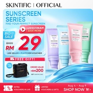 SKINTIFIC Sunscreen All-in-1 Series SPF50+PA++++UV Skincare | Matte Fit,Oil Control,Brightening,Repa
