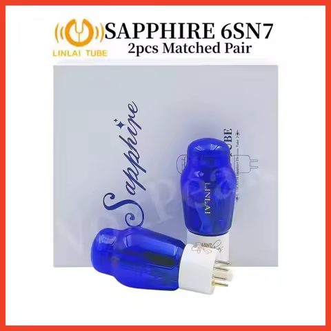 VoxPeak LINLAI Sapphire 6SN7 Vacuum Electron Tube Upgrade 6SN7 CV181 6N8P 6H8C 6SN7GT 5692 WE6SN7 HI