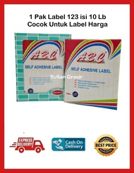 LABEL ABC 123 STIKER LABEL ADHESIVE LABEL UNDANGAN LABEL HARGA