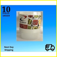 ﹊ ❡ ☼ EZ Pack KO10 Microwavable Container Round