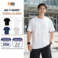 short sleeve Men's Shirt H90 100% Super Soft Cotton H90 4-Way Stretch Cool Style TST01