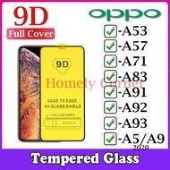 Full Screen Curve Tempered Glass Screen Protector OPPO A53 A57 A71 A83 A91 A92 A93 A52020 A9 2020 Sc
