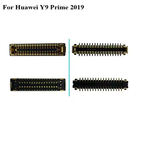 2PCS FPC connector For Huawei Y9 Prime 2019 LCD display screen on Flex cable on mainboard motherboar