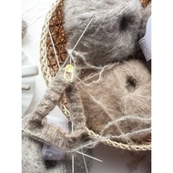 Yuanzhiyun Yak Wool Yarn Mohair Wool Yarn Medium Thick Blended Alpaca Wool Yarn Hand-Knitted Wool Ya