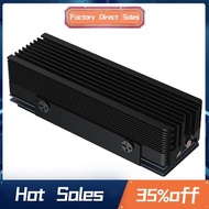 SSD Radiator M.2 2280 SSD Radiator for M.2 NVMe 2280 SSD 2 Heat Pipes M.2 SSD Radiator Black