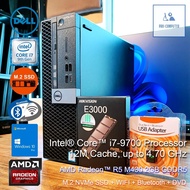 คอมพิวเตอร์ (การ์ดจอแยก 2 GB) Dell Optiplex 5070 SFF - CPU Core i7-9700 Max 4.70GHz + M.2 NVMe SSD +