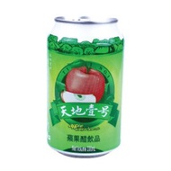 天地壹號，天地一號,香港版紅蘋果，食得安心(正貨有食品抽檢報告)有汽蘋果醋飲品330ml X 1罐
