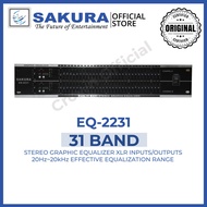 SAKURA EQ-2231 31 BAND EQUALIZER