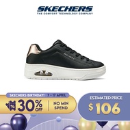 Skechers Women Street Uno Court Shoes - 177700-BLK