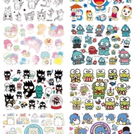 New Children HELLOKITTY Melody Kuromi Cinnamon Dog Pudding Dog Gemini Pacha Dog Tattoo Sticker 26416