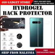 [Back] LG G8 ThinQ / G8X ThinQ / G8S ThinQ / G7 Fit / G7 One / G7 ThinQ Hydrogel Soft Back Protector