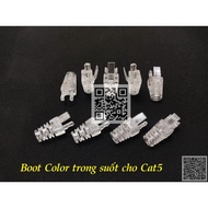 [Bag of 100c] RJ45 [Cat5] transparent network adapter for Cat5 network cable RJ45 connector