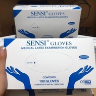 SENSI GLOVES MEDICAL LATEX EXAMINATION GLOVES