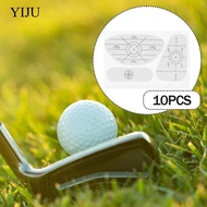 YIJU 10 Pieces Golf Tape Label,Golf Impacts Tape,Teaching Practice Golf Accessories Self Teaching Ac