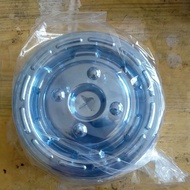 50pc CLEAR flat plastic cup lids flat lid u cup 10/ 12/ 14/ 16oz