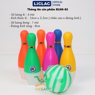 ( NHIỀU MẪU LỰA CHỌN ) Đồ đồ chơi Bowling chất liệu nhựa ABS Đồ chơi Việt Nam an toàn cho bé Đồ chơi