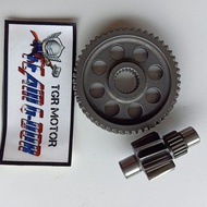 gearbox gearbok gigi gear gir bok box rasio gardan kecil set ori honda beat scoopy vario karbu atau 