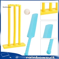 [RB] Kids Cricket Play Kit Child-friendly Cricket Set Kids Cricket Set for Fun Parent-child Sports G