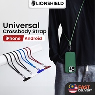 (MY) LionShield Universal Crossbody Adjustable Phone Strap - Compatible with iPhone / Android