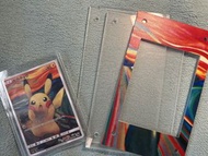 ptcg pokemon 吶喊比卡超框 DIY吶喊比卡超展示用卡 ar sr sar promo