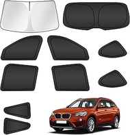 T TGBROS Windshield Sun Shade for BMW X1 F48 2016 2017 2018 2019 2020 2021 2022 Car Window Shades Th