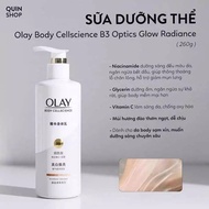 Olay Body Cellscience B3+ Optics Whitening Body Lotion 260g OL04