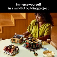 LEGO ICONS 10350 Tudor Corner Building Set Toys (3266 Pieces)