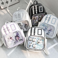 Korean style Ita Bag Large Capacity College Student Backpack Women Girl DIY Anime Badges Display Ita