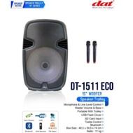 SPEAKER TROOLEY DAT DT 1511 ECO 2MIC BLUETOOTH PORTABLE DAT 1511 ECO