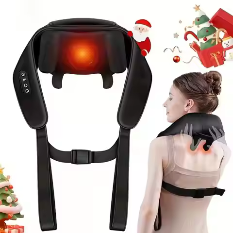 Neck Massager,Ergonomic Design, Conforms To The Natural Curve Of The Cervical Spine, Providing A Mor