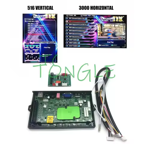 Pandora Box DX Arcade Game Board, Special Family Version, Vga HD, Add FBA, MAME, PS1, SFC,SNES, FC, 