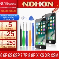 NOHON LCD Display Screen For iPhone 6 6S 7 8 Plus X XR XS MAX Original Replacement 3D Touch Digitize