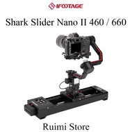 IFOOTAGE Shark Slider Nano II 460/660 Motorized Slider Camera Dolly Track Video Stabilizer Rail Pano