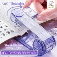 Rotation Stapler Swivel Stapler Rotable Stapler 24/6 Staples 360 Stapler Effortless School Supplies