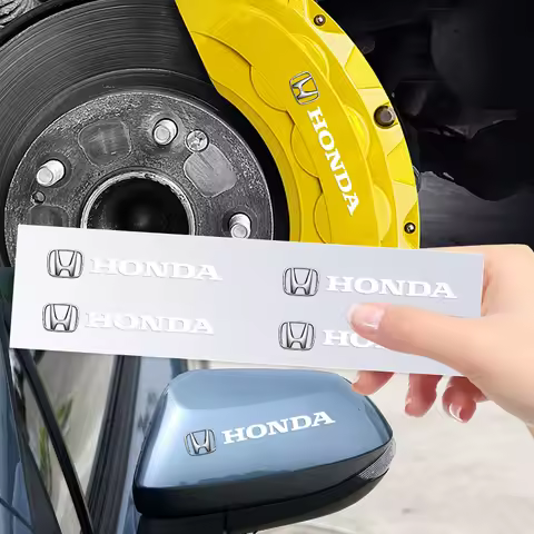 1/2/5/10pc Car Stickers emblem Auto Decor Decals For Honda Civci FIT CRV Accord Jazz HRV Dio Stepwgn