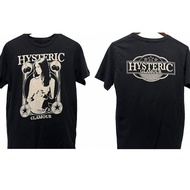 Hysteric Glamour Border Portrait Print Hysterical American Retro Short-sleeved T-shirt