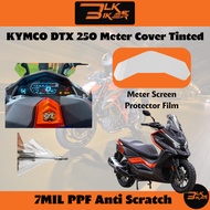 KYMCO Dtx 250 Cover Meter Tinted Meter Screen Protector Clear PPF TPU Sticker Clear DTX250