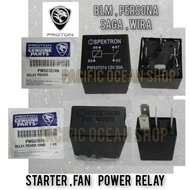 Starter Relay Power Relay (Original) Proton Blm Persona Saga Wira PW537074 PW537075