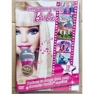 DVD : Sing Along with Barbie "12 Fun Songs "
