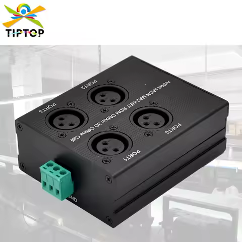 SL04 DMX512 Stage Light Controller Box SL04 Universal USB DMX Dongle 512 Channels TF Card Offline Ma