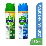 Ready Stocks Dettol Antibacterial Disinfectant Spray 450ml