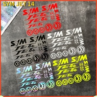 For SYM JET 14 125 SR 125 Sticker CRUISYM 150 300 400 Husky ADV150 Fiddle150 Motorcycle Modification
