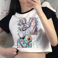Female Emo Goth Grunge Crop Top - Clearance Sale