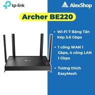 [BE3600] TP-Link Archer BE220, Dual Band 7 Wi-Fi Router BE3600