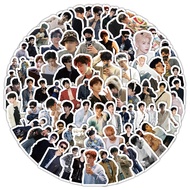 Popular Star Bai Jingting Graphic Stickers 103 Sheets Stylish Decals for Luggage & DIY Projects