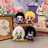 Demon Slayer Role Kanroji Mitsuri Kochou Shinobu Iguro Obanai Agatsuma Cosplay Cartoon Sitting Postu