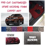 x70 PROTON X70 PRE-CUT CUSTOMIZED SPIKE BACKING 18MM CARPET MAT