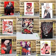 Dandadan Ayase Momo,Takakura Ken picture notebook with pen/anime notebook Dandadan Ayase Momo,Takaku