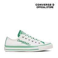 CONVERSE รองเท้าผ้าใบ CHUCK TAYLOR ALL STAR SPORT REMASTERED OX WHITE/GREEN WOMEN (A07142C) A07142CF_F3WTGN