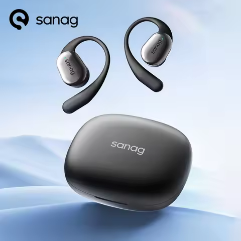 Sanag C16S Open Ear OWS Wireless Earphones Bluetooth 5.4 Air Conduction Headphones HiFi Sound 56Hour